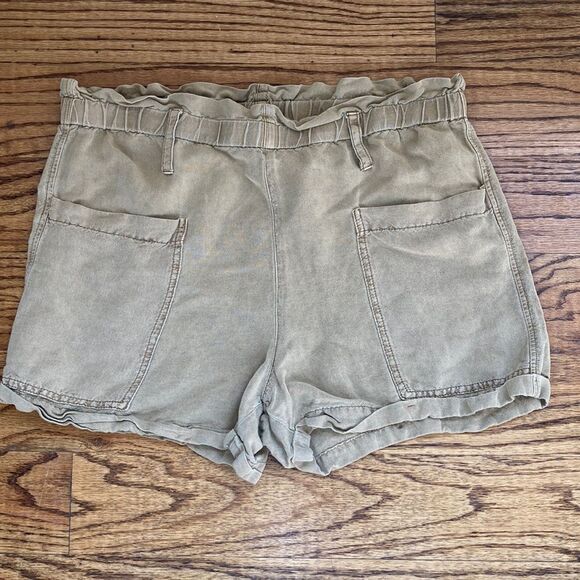 Lucky Brand Pants - Lucky 🍀 Brand Pull-On Linen Blend Shorts Size L